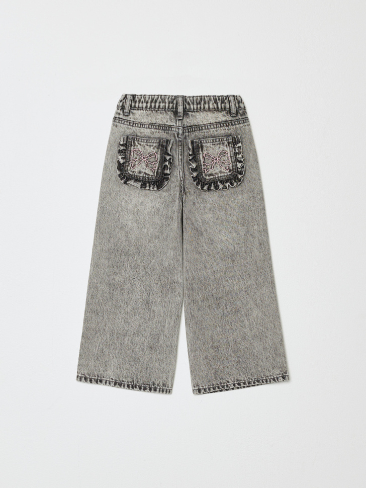 джинсы wide leg для девочек 4610517104175 купить с доставкой