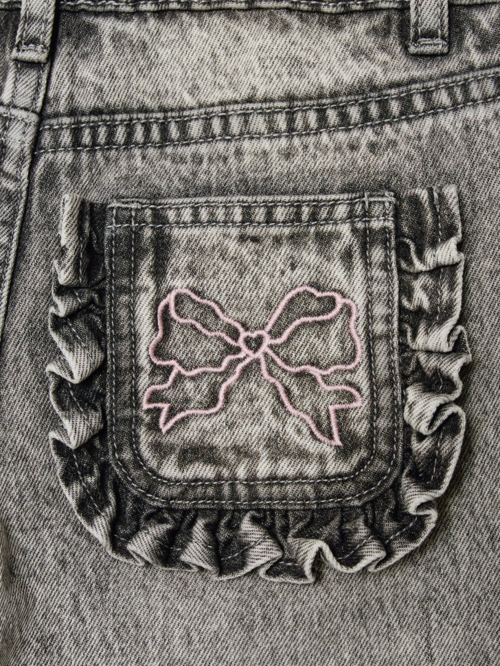 джинсы wide leg для девочек 4610517104175 по распродаже