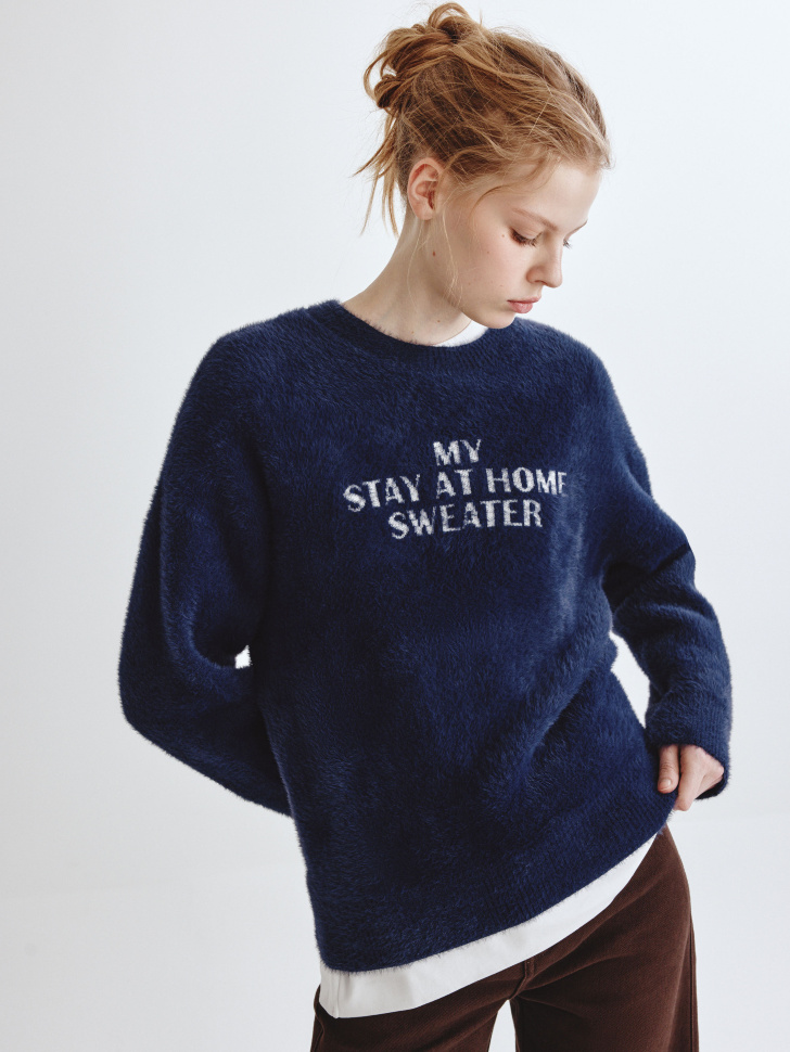 Пушистый джемпер SELA Young, арт. 34167