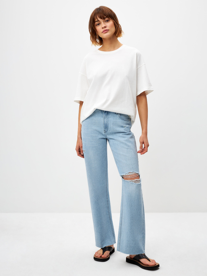 Джинсы 411 WIDE LEG