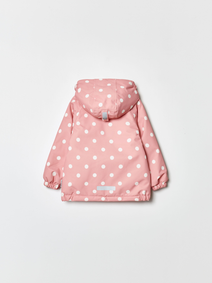 демисезонная куртка из технологичной мембранной ткани drytex® для девочек от бренда sela вид слева