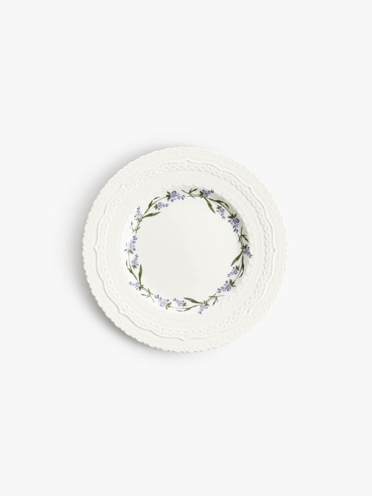 

Десертная тарелка из фарфора с цветочным узором, SL6803227005