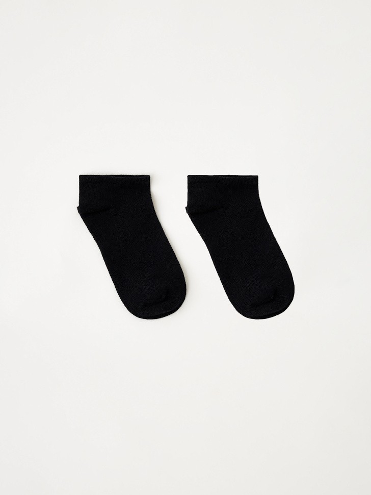Короткие носки из модала (черный, 23-25) sela 4640226044752 - фото 1
