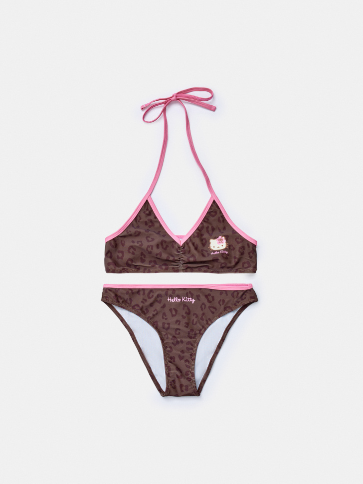 Купальник Hello Kitty, коричневый, арт. 44311