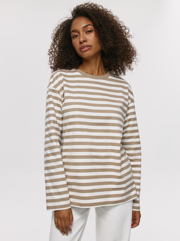 

Лонгслив ANNA OVERSIZE FIT