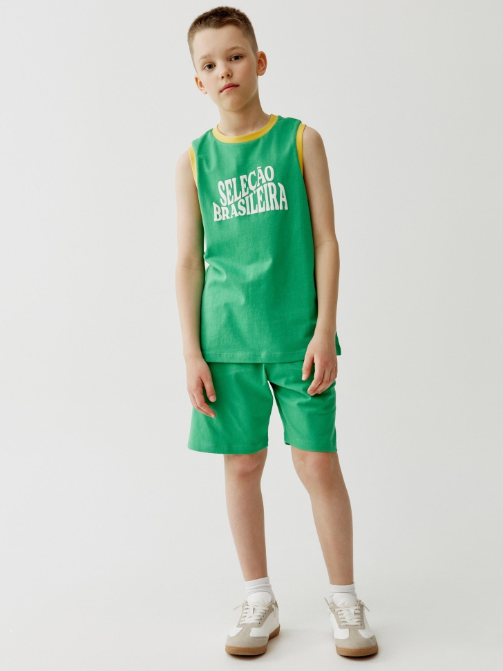 комплект из майки и шорт для мальчиков 4610517966506 фотография