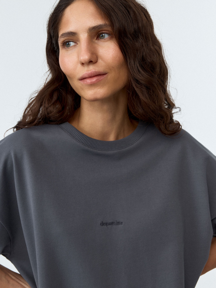 

Футболка ENDY OVERSIZE FIT с вышивкой