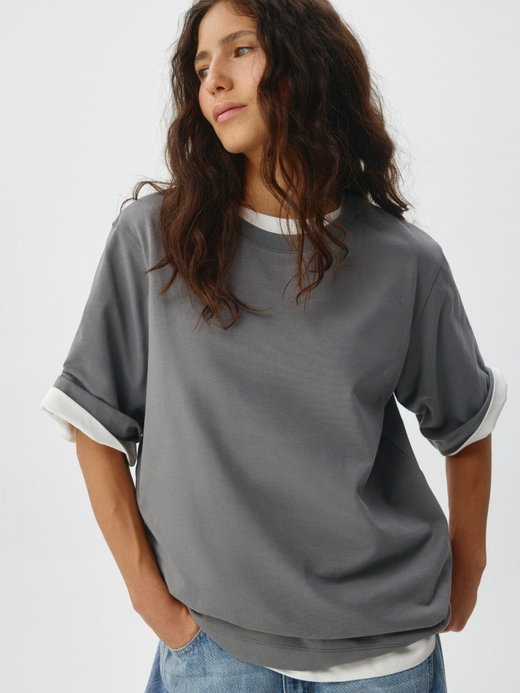 Базовая футболка ALBA oversize fit