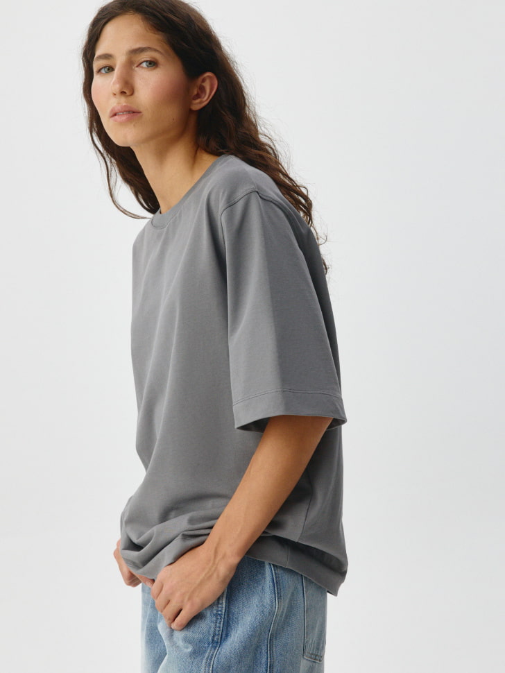 Базовая футболка ALBA oversize fit. Фото №5