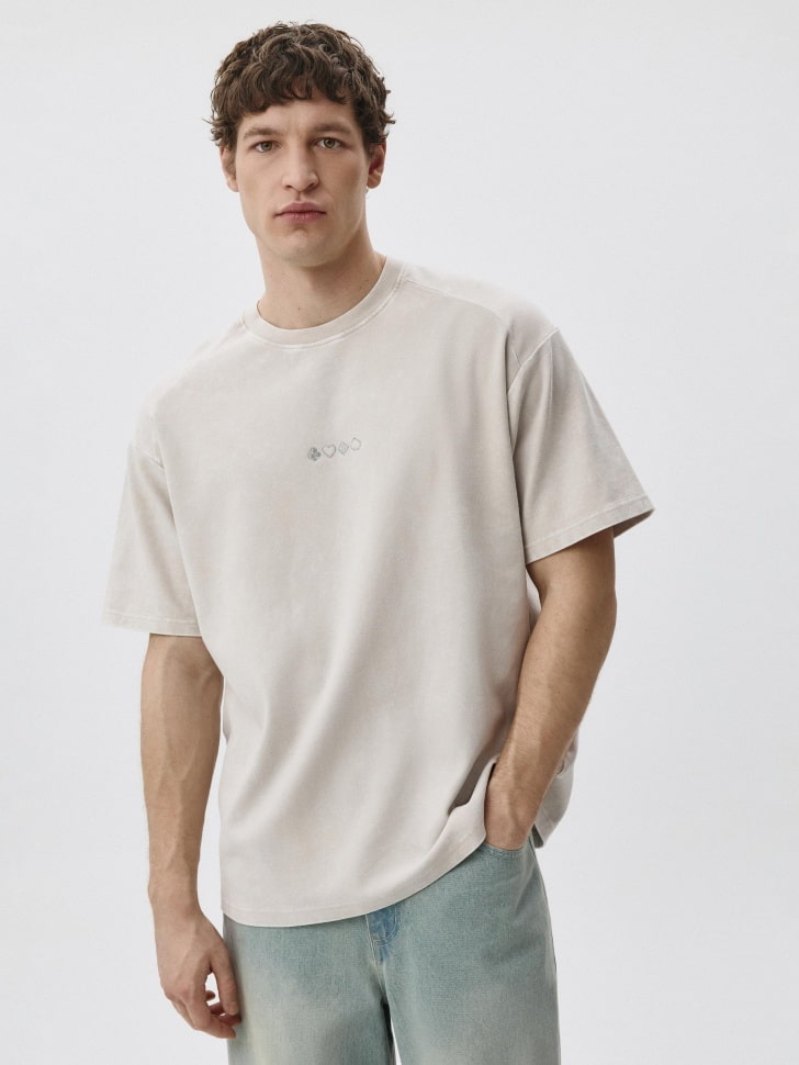 Футболка OVERSIZE FIT с принтом
