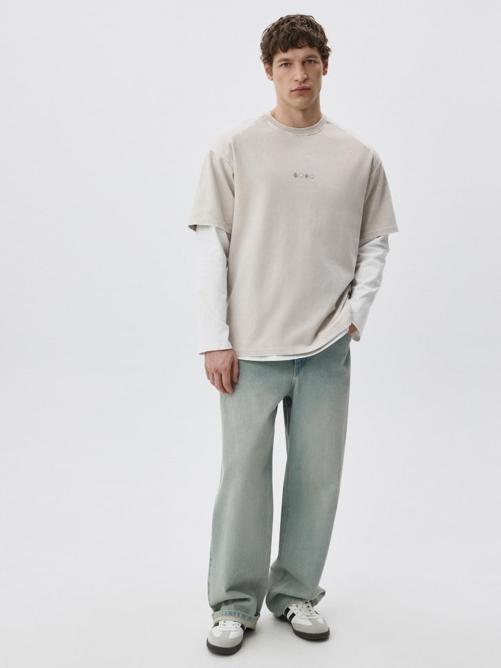 Футболка OVERSIZE FIT с принтом. Фото №2