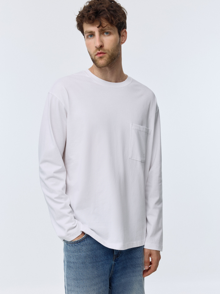 

Базовый лонгслив RELAXED FIT