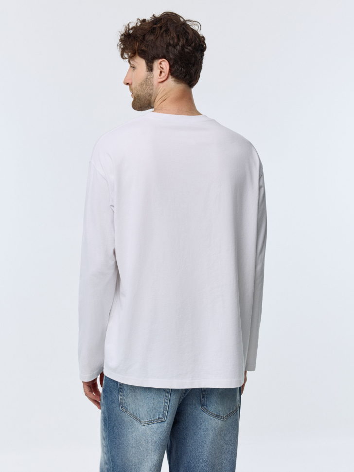 Базовый лонгслив RELAXED FIT. Фото №5
