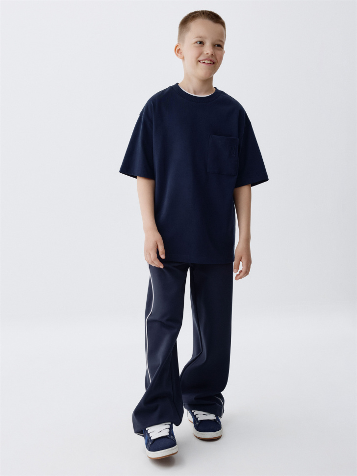 базовая футболка оверсайз детская 4680798260389 по акции