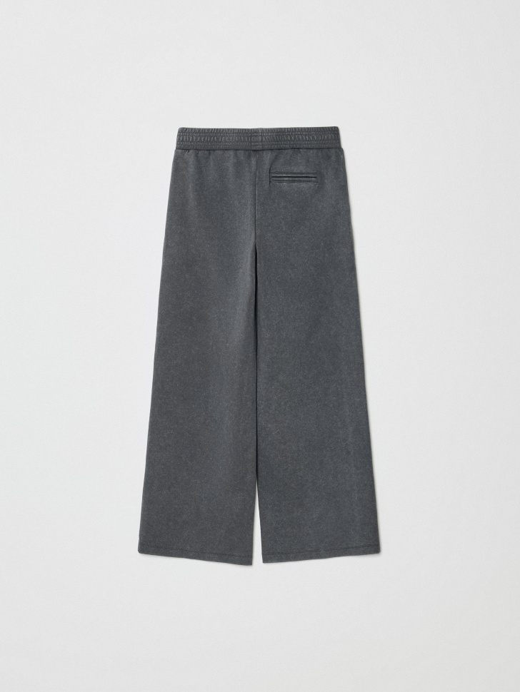 трикотажные брюки с эффектом стирки для девочек 4680798488264 с промокодом