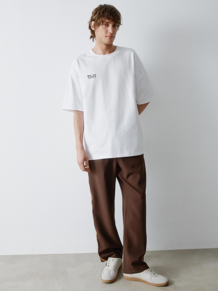 футболка relaxed fit с принтом 4610517299499 по акции