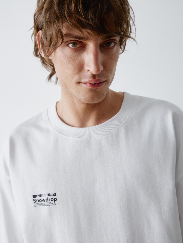 футболка relaxed fit с принтом 4610517299499 в интернет магазине