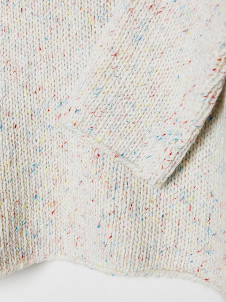 укороченный джемпер из линейки  young от 16 до 18 лет с изнаночной стороны