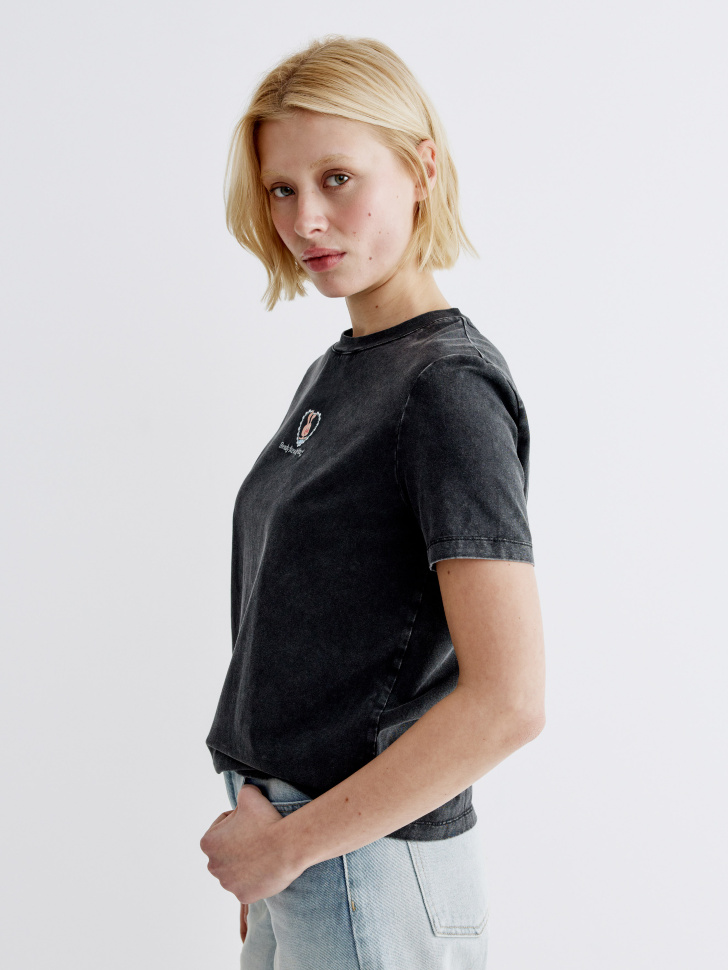 футболка с принтом  x союзмультфильм из россии вид сбоку