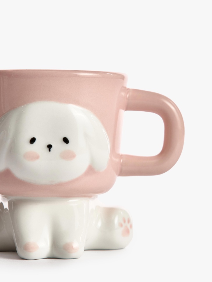 детская кружка из фарфора с декором по цене 1699 руб вид справа