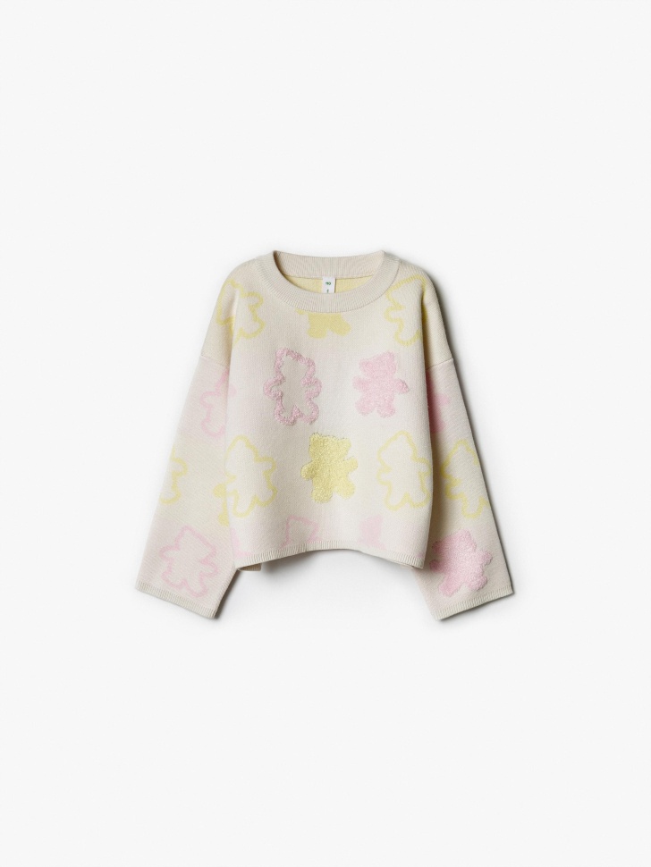 Укороченный джемпер SELA с принтом, разноцветный, арт. 39126