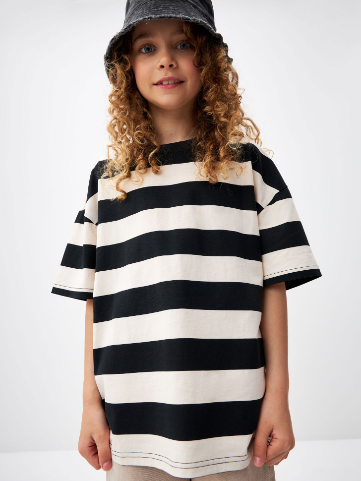 

Футболка в полоску для девочек