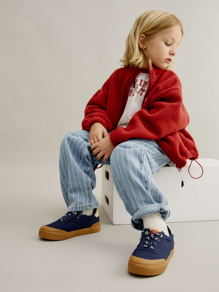 Кеды Sela для мальчиков, синий, арт. 50456