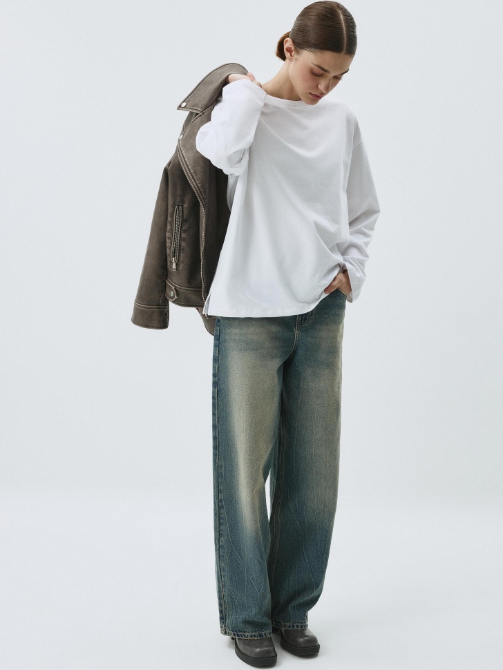 Лонгслив ANNA OVERSIZE FIT. Фото №2