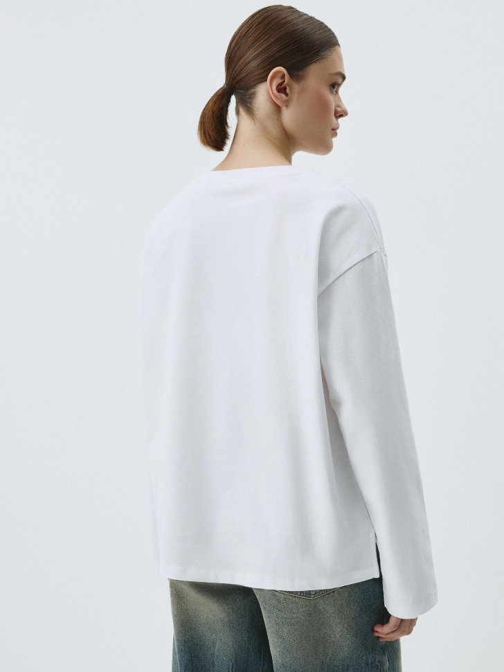 Лонгслив ANNA OVERSIZE FIT. Фото №4