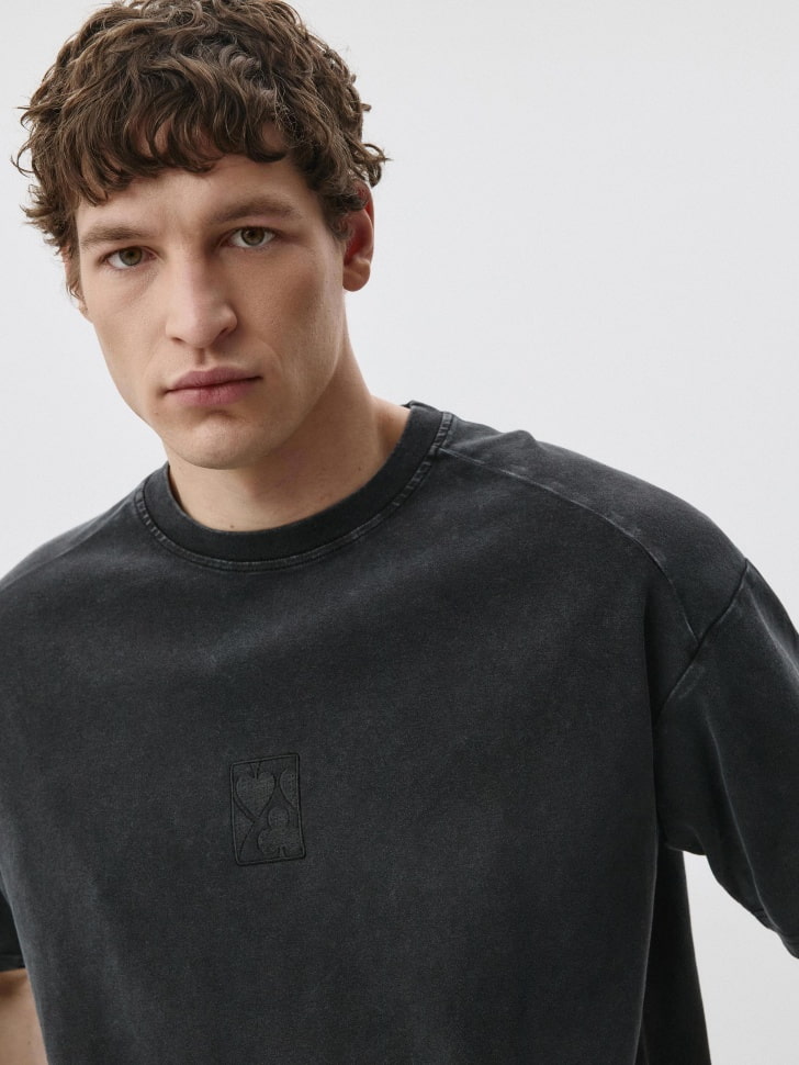 Футболка OVERSIZE FIT с принтом. Фото №4