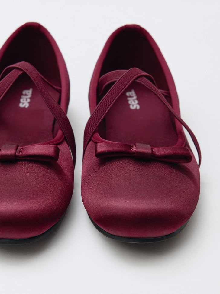 атласные балетки для девочек 4610517226648 с промокодом