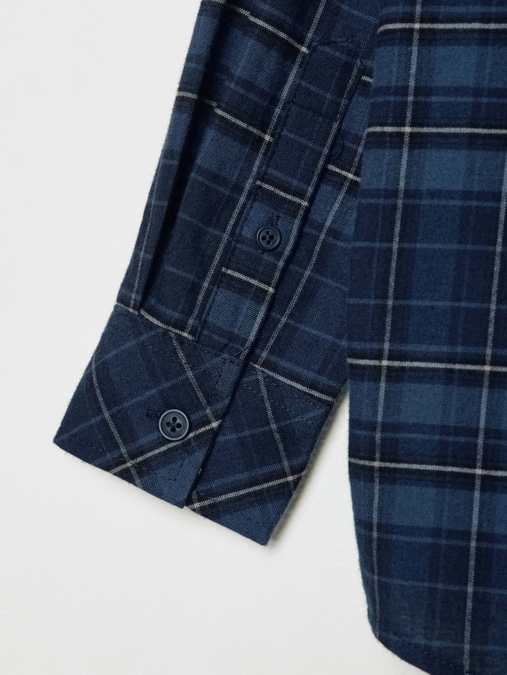 рубашка в клетку для мальчиков 4680798375298 с промокодом