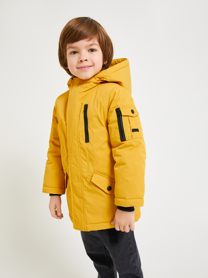 куртка для мальчиков (желтый, 98/ 3-4 YEARS)