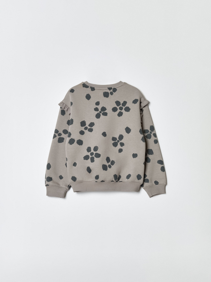 свитшот с оборками для девочек из россии вид сбоку