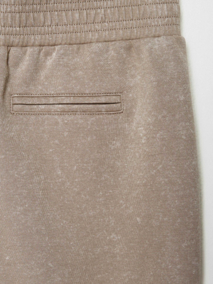 трикотажные брюки с эффектом стирки для девочек 4680798488080 с промокодом