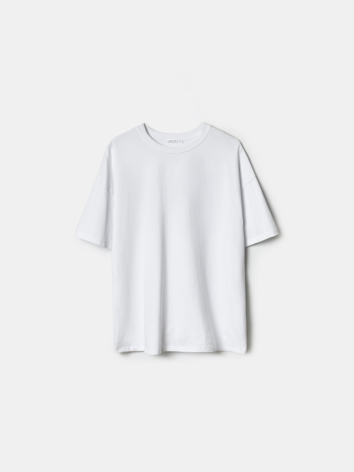Футболка SELA REGULAR FIT, белый, арт. 39055