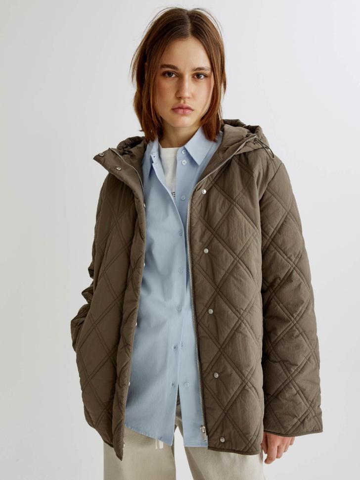 

Стеганая куртка с капюшоном, SL6803011120