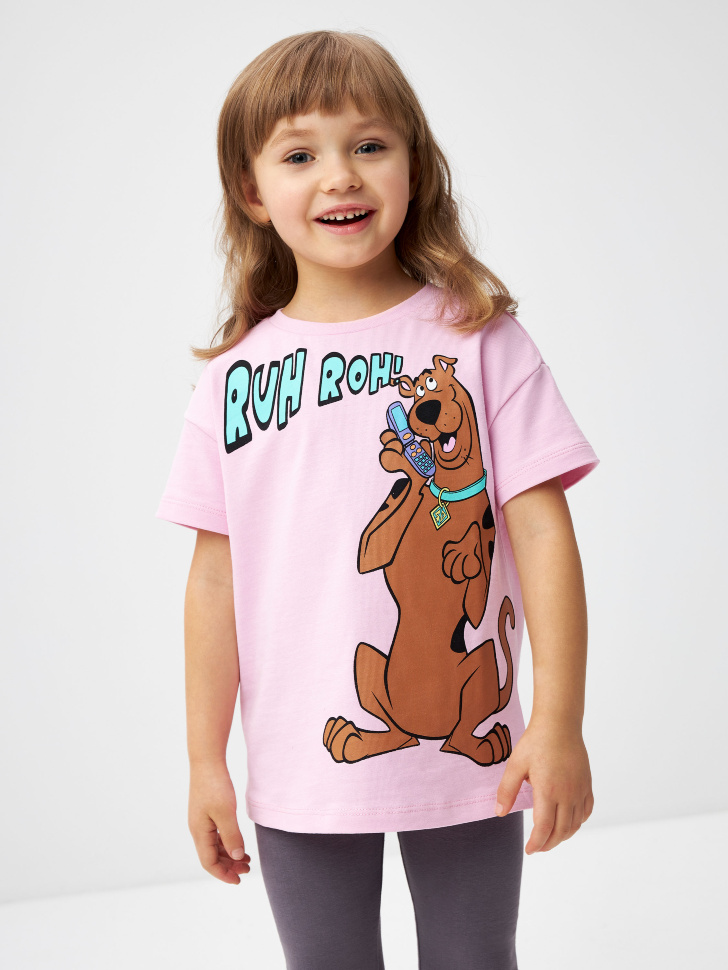 

Футболка с принтом Scooby-Doo для девочек
