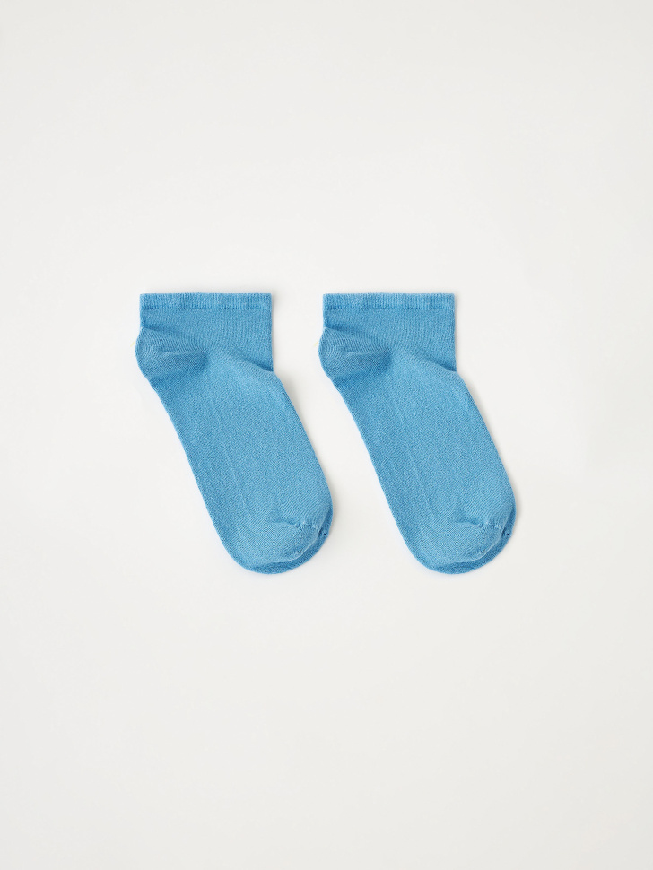 Короткие носки из модала (синий, 23-25) sela 4640226044738 - фото 1