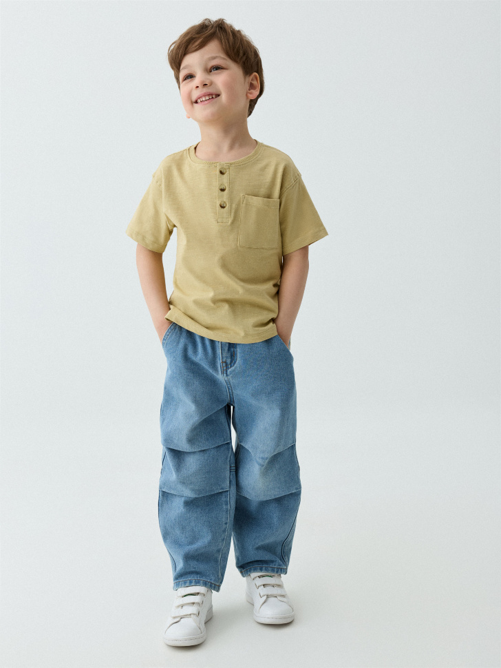 

Джинсы-парашюты для мальчиков, 4804061402