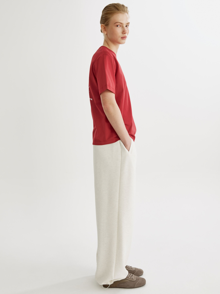 футболка с принтом из россии вид сбоку