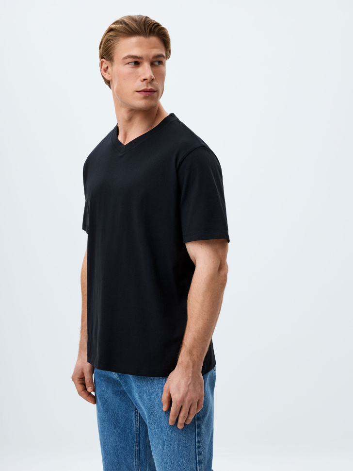 Футболка MARK REGULAR FIT базовая. Фото №4