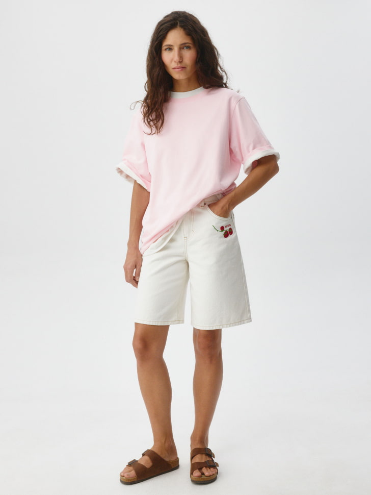 базовая футболка alba oversize fit 4680704547924 по акции