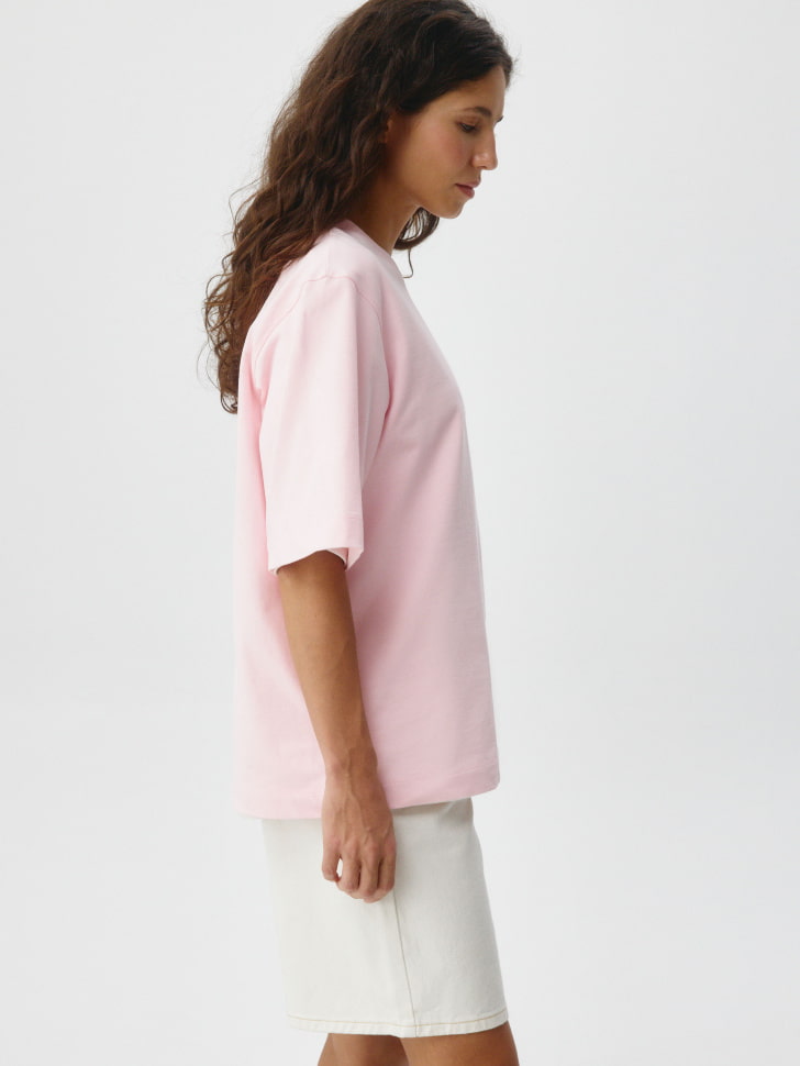 базовая футболка alba oversize fit 4680704547924 купить с доставкой