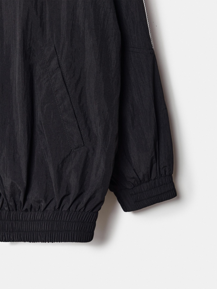 ветровка из нейлона для мальчиков из хлопка спереди