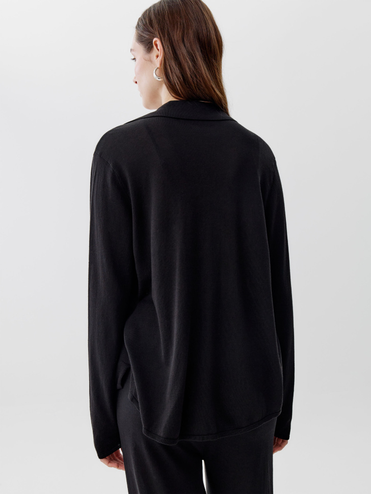 вязаный кардиган из смесового модала премиум качества по цене 4999 руб вид справа