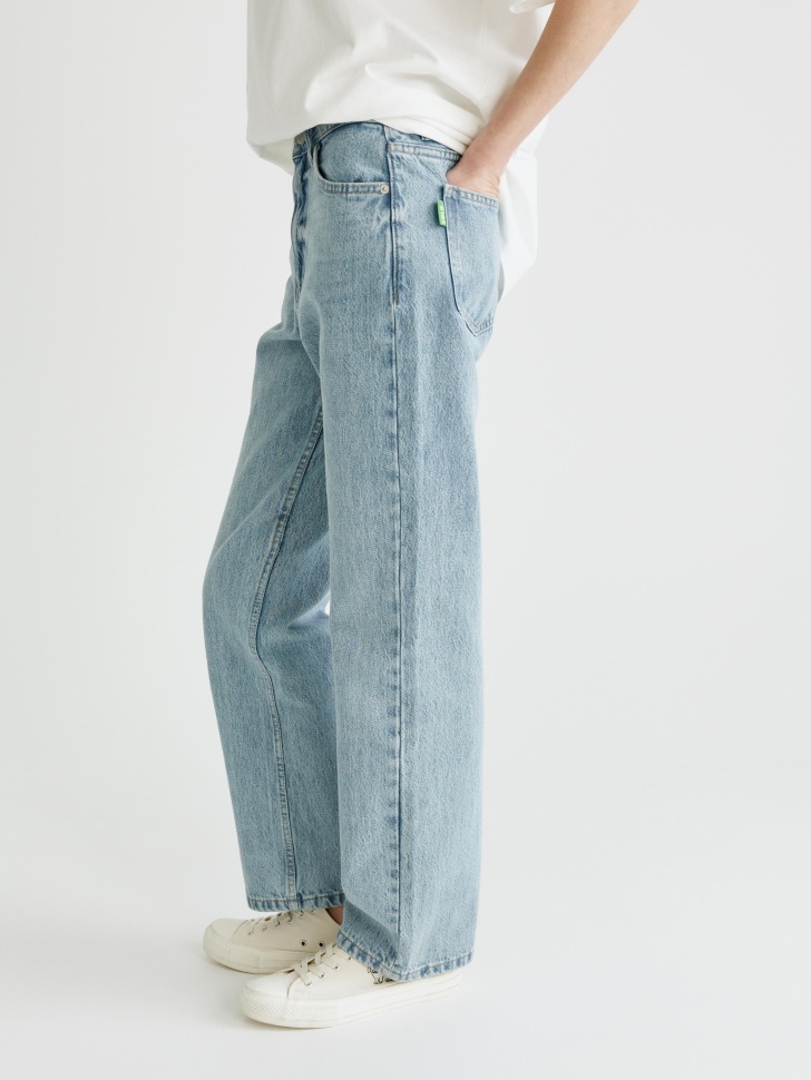 джинсы 403 straight fit из россии вид сбоку