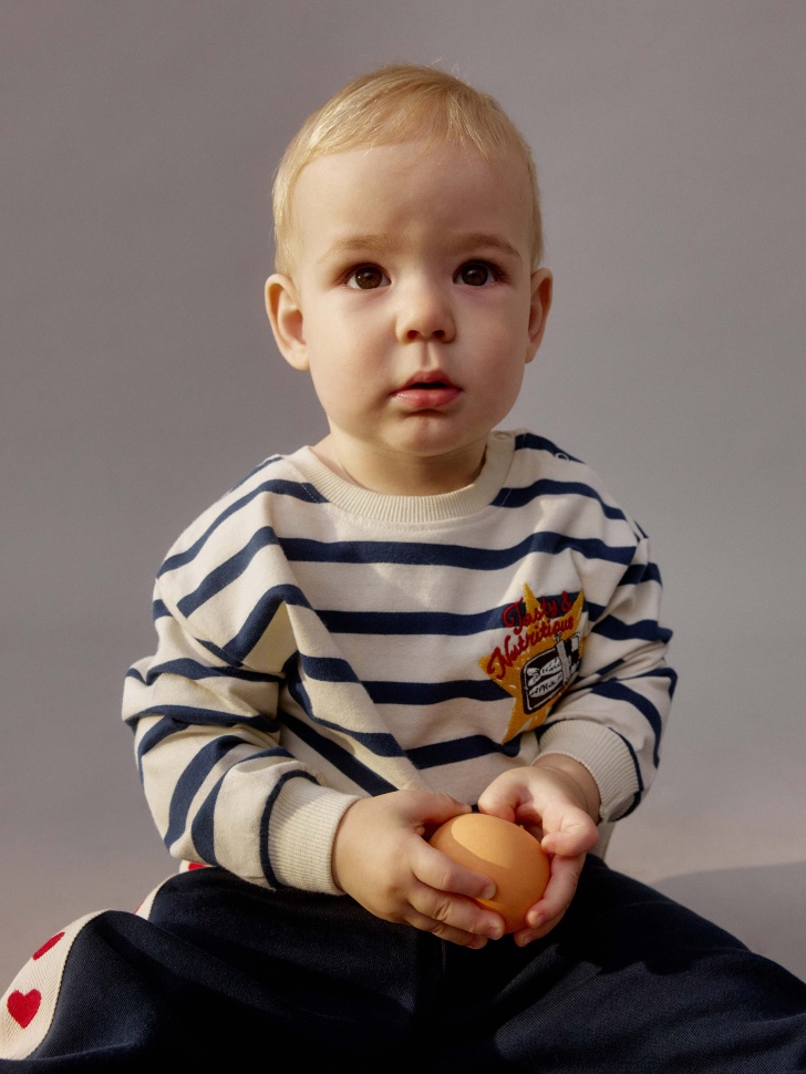 свитшот с вышивкой для малышей 4610517146359 фотография