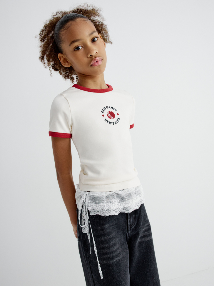 кружевной пояс для девочек 4610517260543 по акции