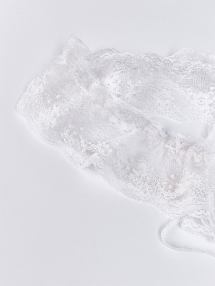 кружевной пояс для девочек по цене 899 руб вид справа